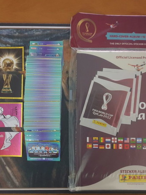 FIFA World Cup Qatar 2022 Panini Standard Edition used, 670 stickers