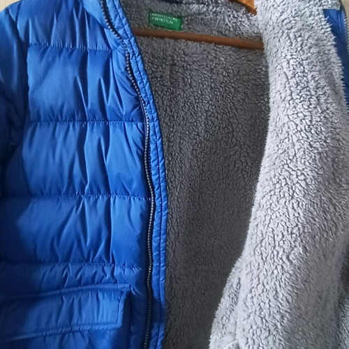 Benetton kids jacket XL like new, blue