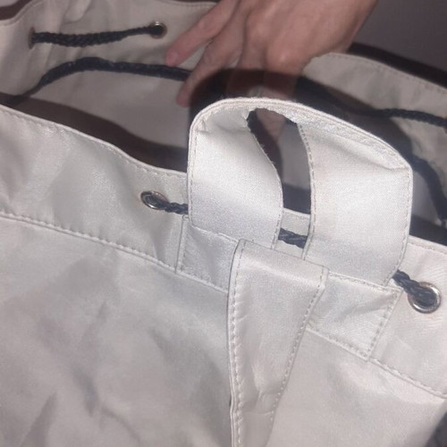 Large travel sack like new, beige