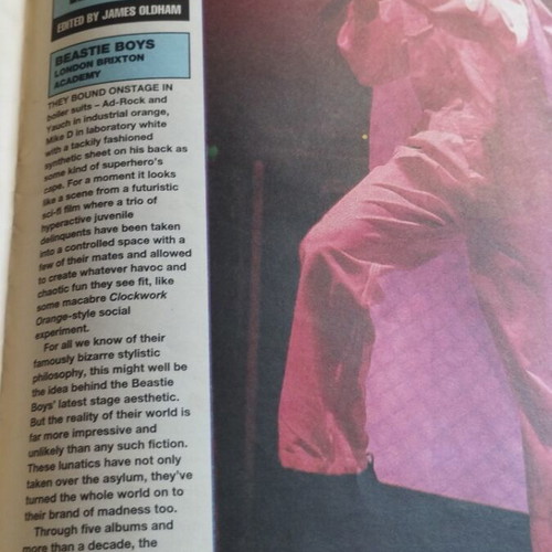 Περιοδικό NME Glastonbury '98 τεύχος σαν καινούργιο