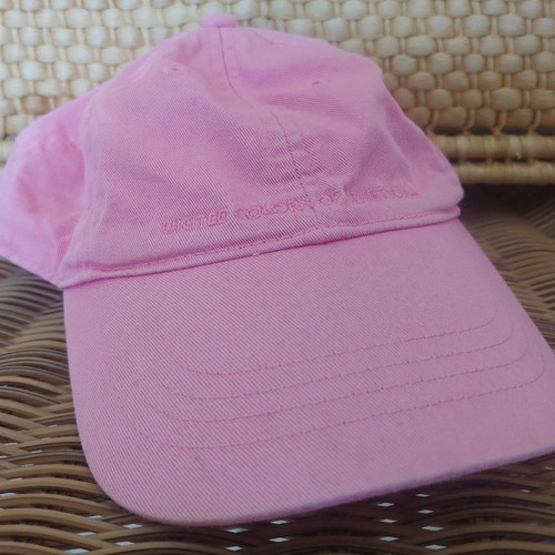 United Colors of Benetton kids pink jockey cap used