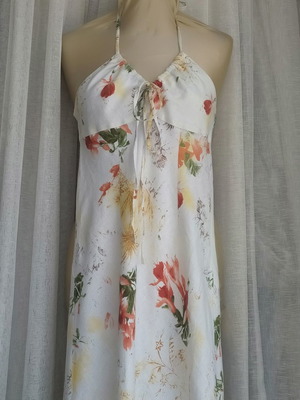 Toi&Moi Linen Dress Small like new, multicolor, asymmetrical