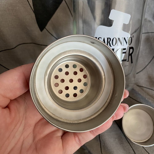 Disaronno shaker glass used, collector's item
