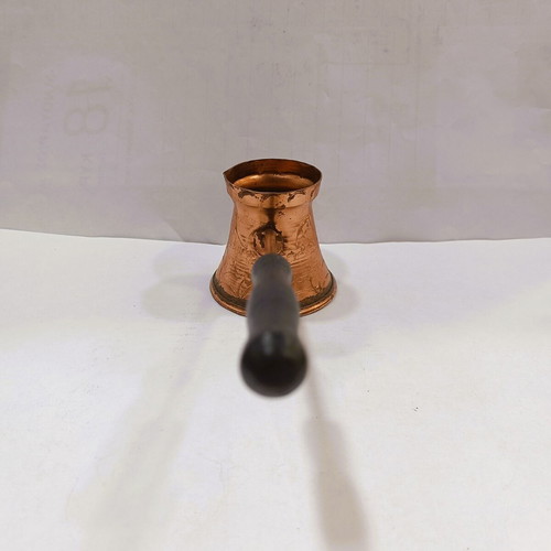 Vintage Copper Engraved Briki like new Collectible Decorative Item