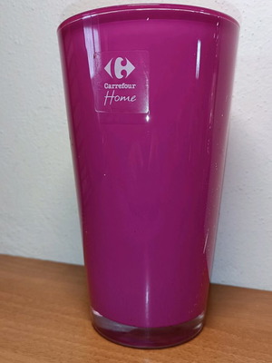 Carrefour Home vase used with wear, height 22cm