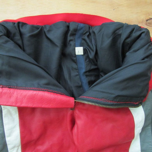 Brema leather motorcycle suit used, size 46, two-piece