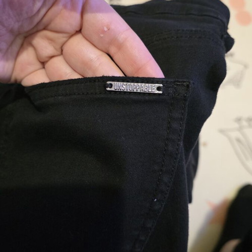 Tally Weijl Black High-Waisted Skinny Pants size 42 like new