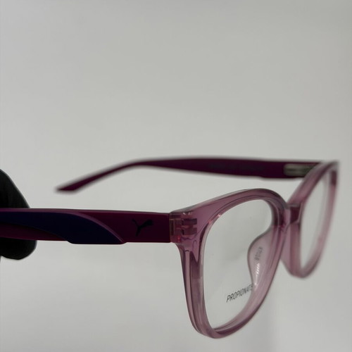 Puma PJ00550 003 Propionate Kids Glasses like new, semi-transparent purple/bordeaux