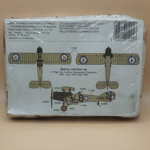 Airfix Special Edition Bristol F.2b 1917 1/72 scale unassembled model
