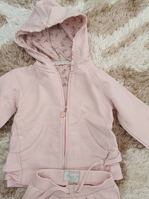 Mayoral soft pink tracksuit set 18 months used