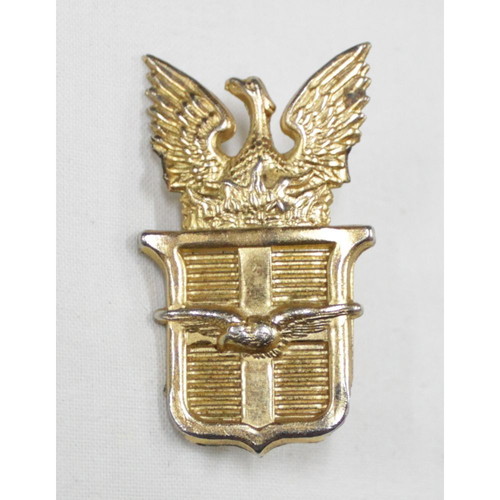 1973-74 Hellenic Air Force Rare Badge for Airman Cap like new