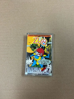 Mastertronic 1986 Amstrad CPC Zub game used, untested