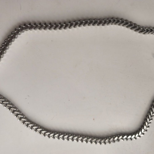 Necklace with Chunky Chain new, silver