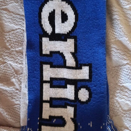 Hertha Berlin scarf new, authentic double-sided