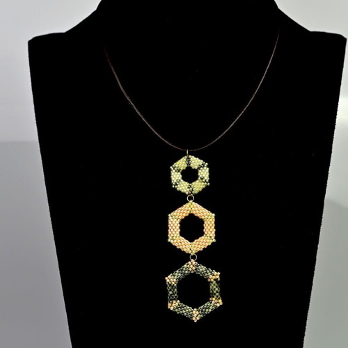 Gorska Svetlina Necklace custom made with leather cord