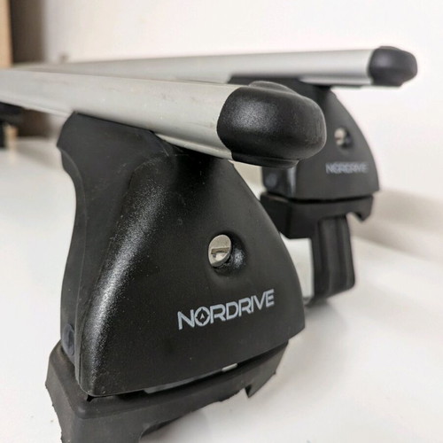Nordrive alumnia roof bars for Audi A1 Sportback 2012-18 used with lock