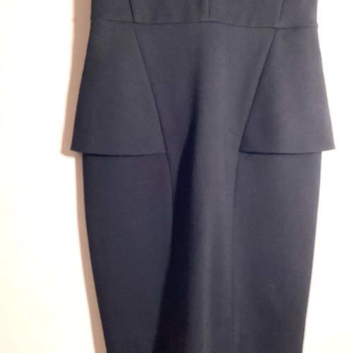 Maje Peplum Midi Dress like new, classic black LBD size 1
