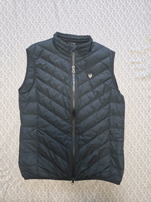 Men's vest Emporio Armani EA7 used, size M, with natural down