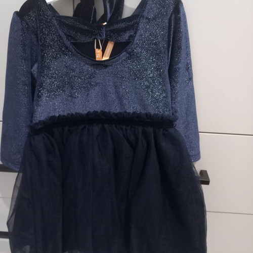 Orchestra girls' dress new, dark blue, for 23-month-old girl