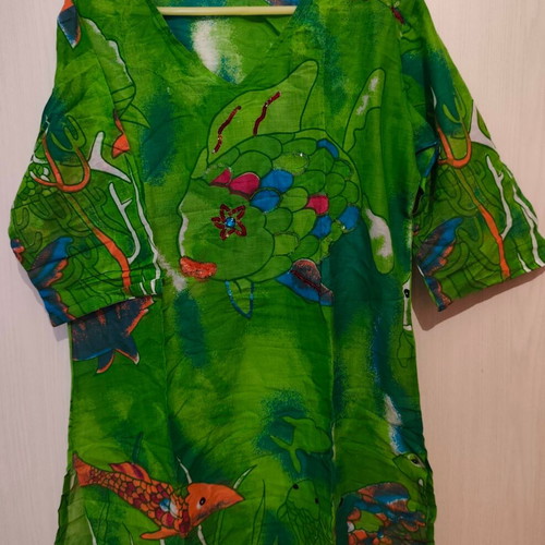 Beach dress pareo 100% cotton multicolor, new
