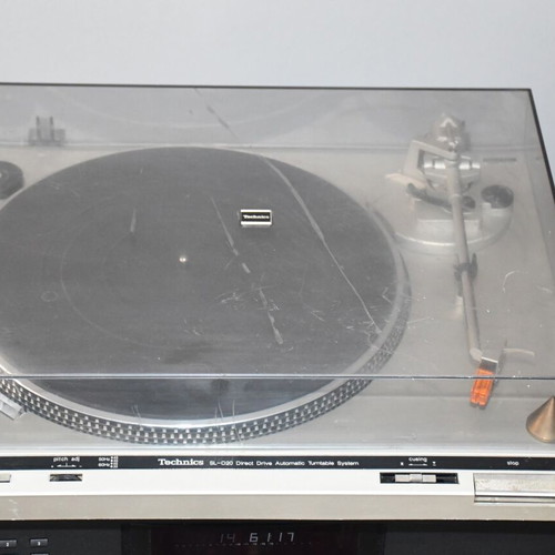 Technics SL-D20 direct drive turntable used, needle needs replacement