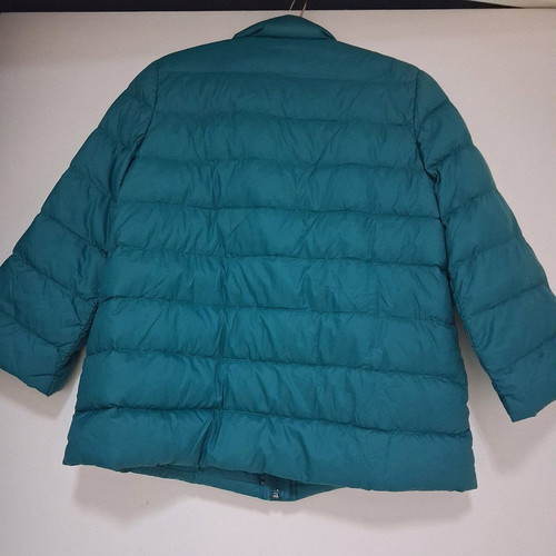 Benetton women's jacket green like new, size S