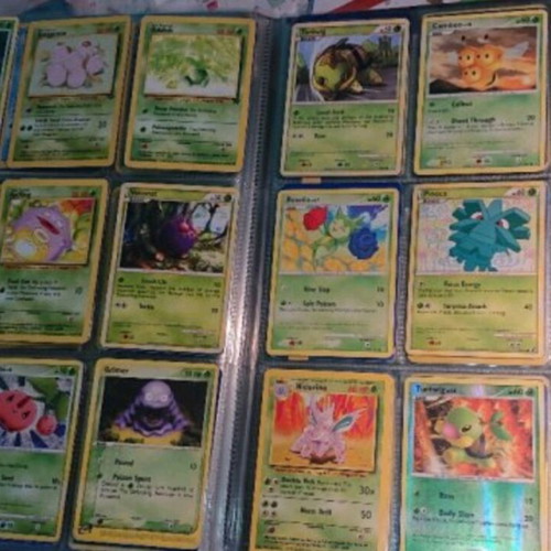 Pokemon cards like new with album and collectible value