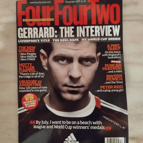 Four Four Two magazine December 2009 used
