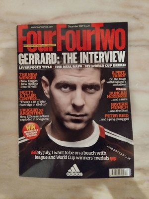 Four Four Two magazine December 2009 used