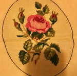 Handmade embroidery new for grandma's frame