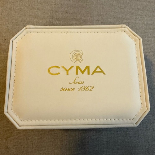 Cyma Le Locle Ladies Watch New White Full Set