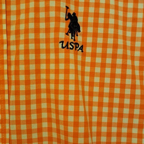 U.S. Polo Assn. checked shirt new, size M