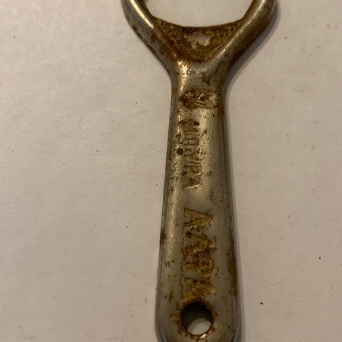 Beer bottle opener used