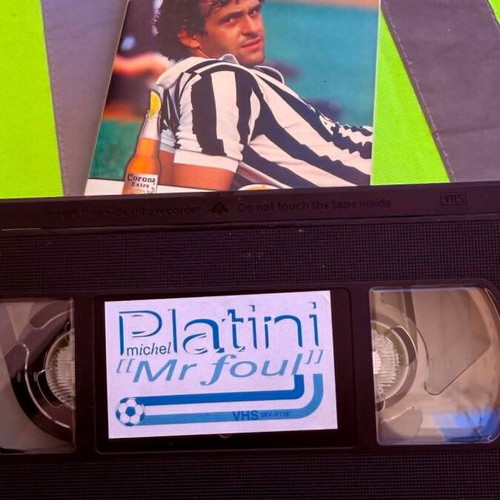 Michele Platini Mr.Foul VHS tape new, dubbed