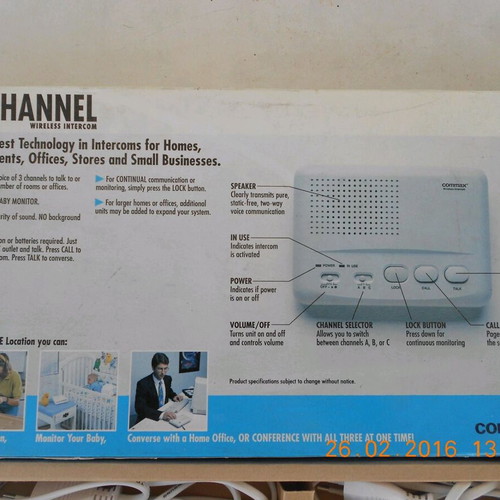 Intercom devices new for offices, apartments, clinics