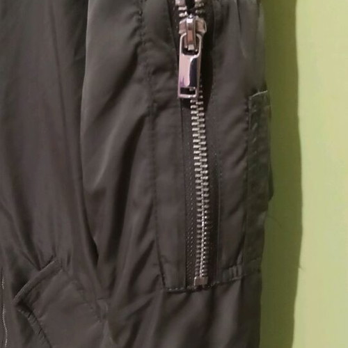 H&M Fly Jacket Unisex Like New Green Orange Size S