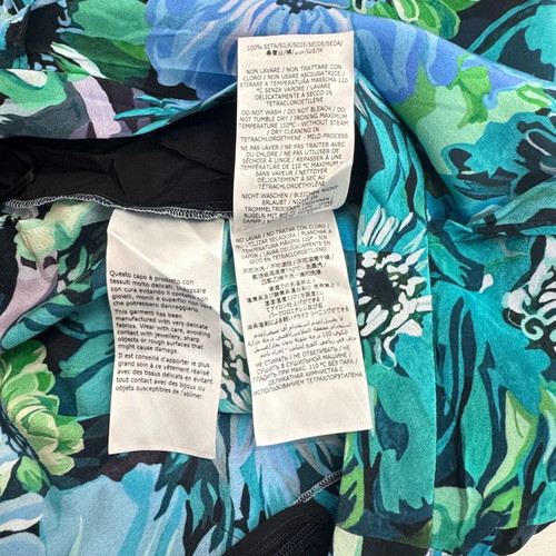 Stella McCartney Floral-Print Silk Midi Skirt like new, IT40