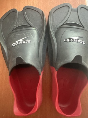 Speedo fins used, short size 43/44