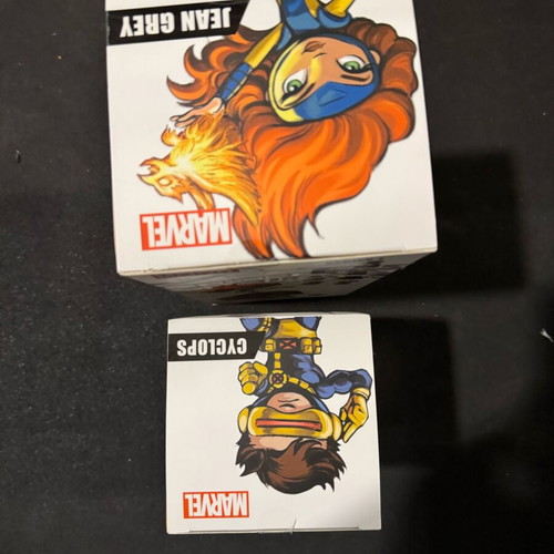 X-men Mini Co Iron Studio Storm and Jean Grey like new