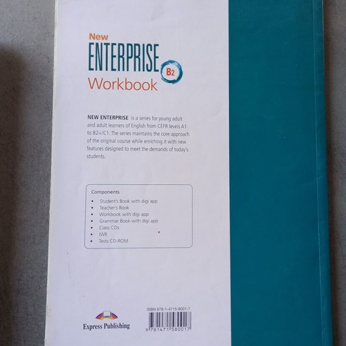 New Enterprise B2 Student’s Book & Workbook used
