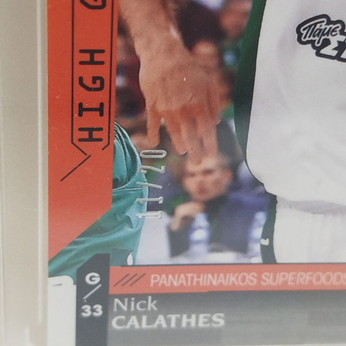 Nick Calathes Panathinaikos numbered card 11/20 like new