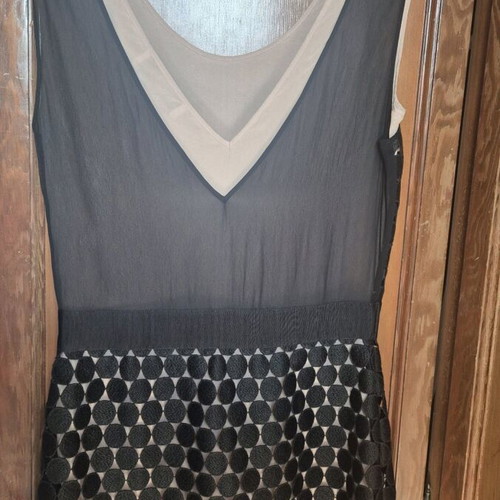 Bluegirl mini dress Blumarine size 40 like new, black