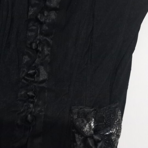 Corset bustier new, size M, black with boning
