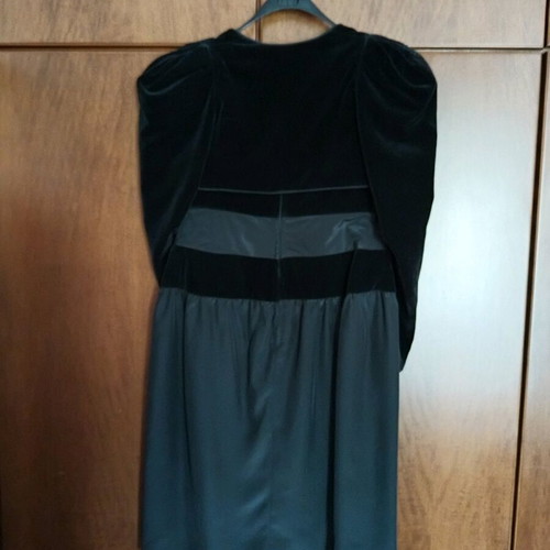 Vintage evening dress Mara Martini used, black, size L
