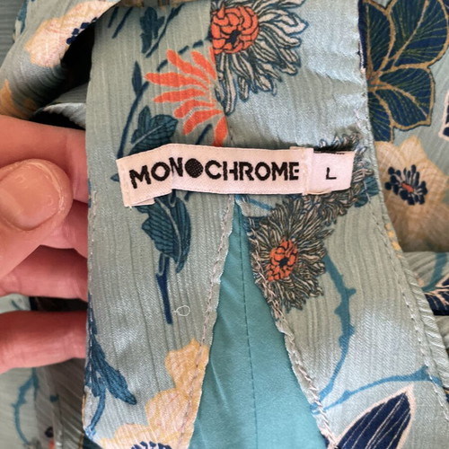 Turquoise dress Monochrome like new, size M