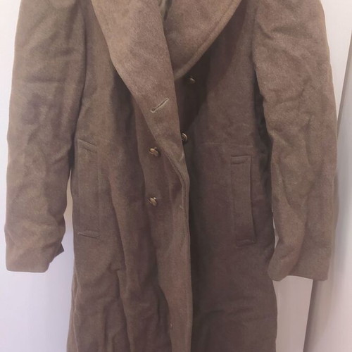 Military Wool Coat vintage, like new condition