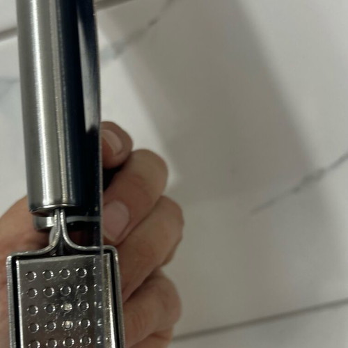 Stainless Steel Garlic Press new
