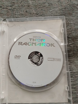 Thor Ragnarok Marvel Studios DVD with Greek subtitles
