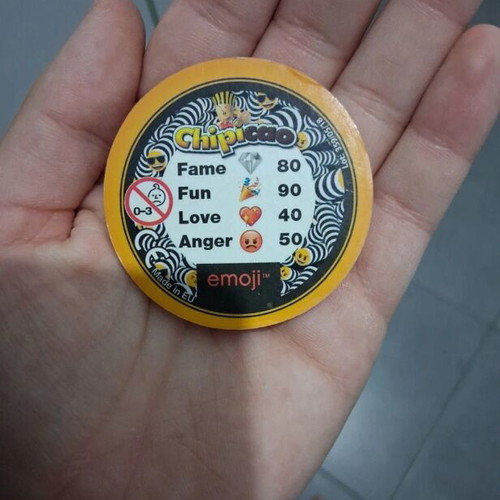 Chipicao Emoji Caps 2018 like new, set of 32