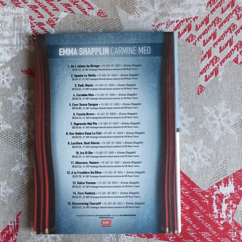 Emma Shapplin Carmine Meo CD like new